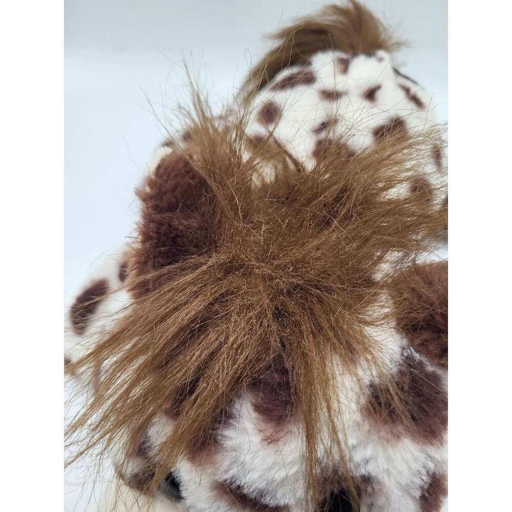 Floppy Lying Brown & White Spotted Horse Cuddle Plush Stuffed Animal - Picture 3 of 10